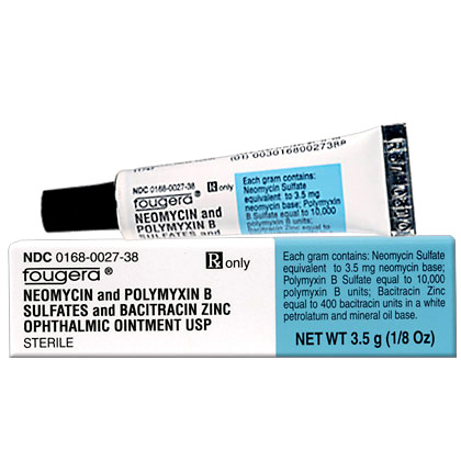 Topical antibiotic steroid ointment